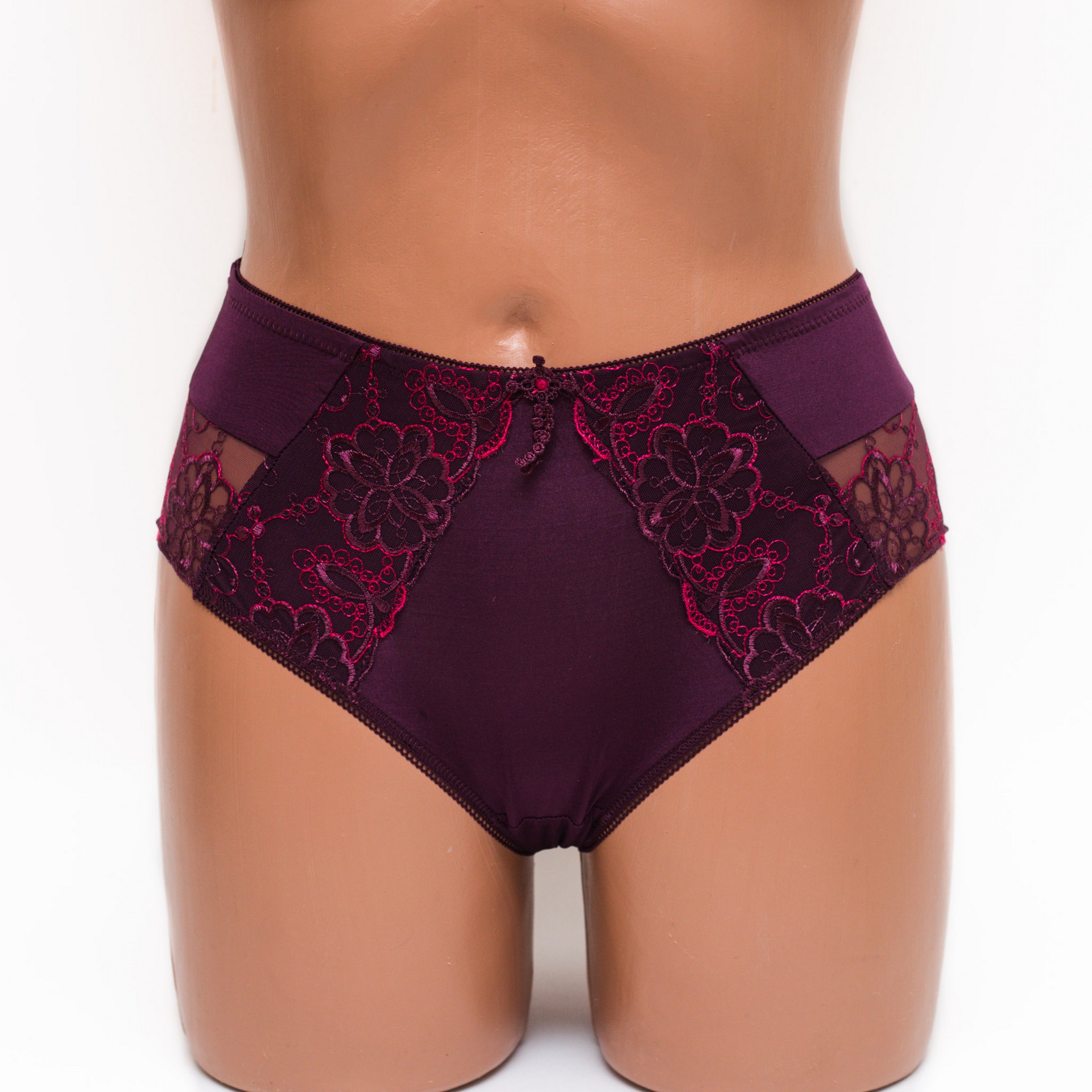 Жіночі труси мікрофібра Lanny mode 52839 марсала k3492-6